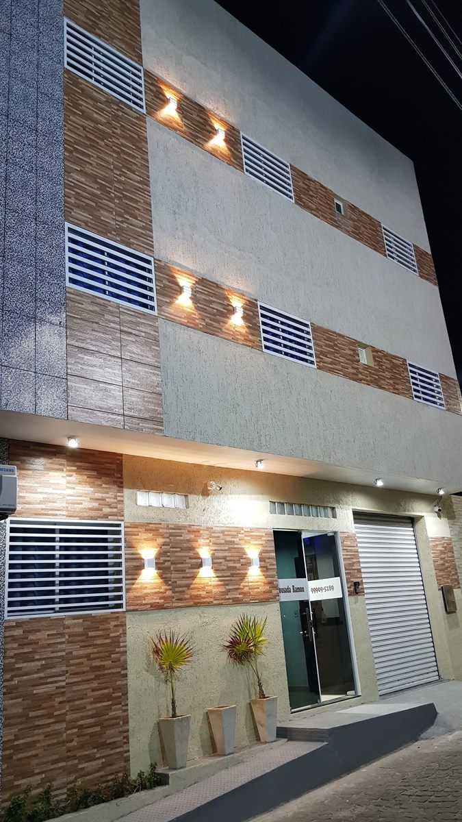 Fachada da Pousada Ramon